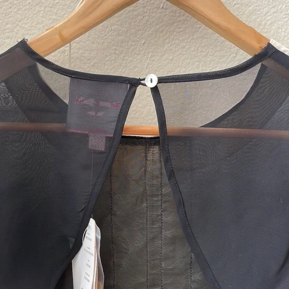 Romeo & Juliet Couture Sheer Blouse - Picture 8 of 12